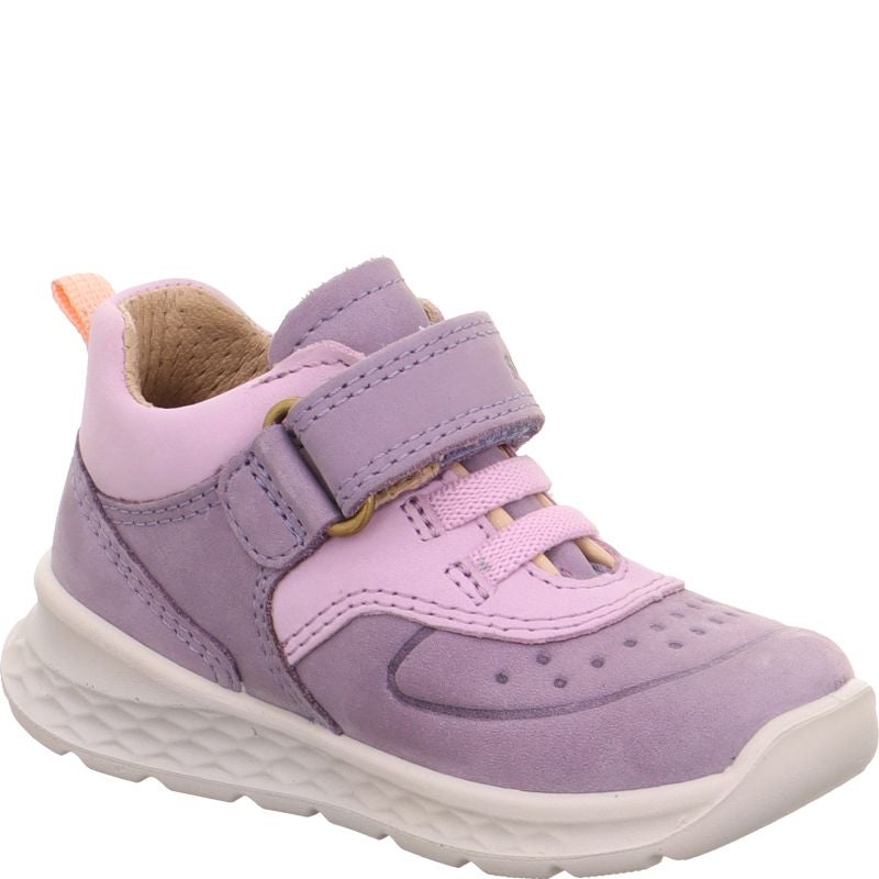 Superfit BREEZE Sneakers high - Material: Leather in Purple