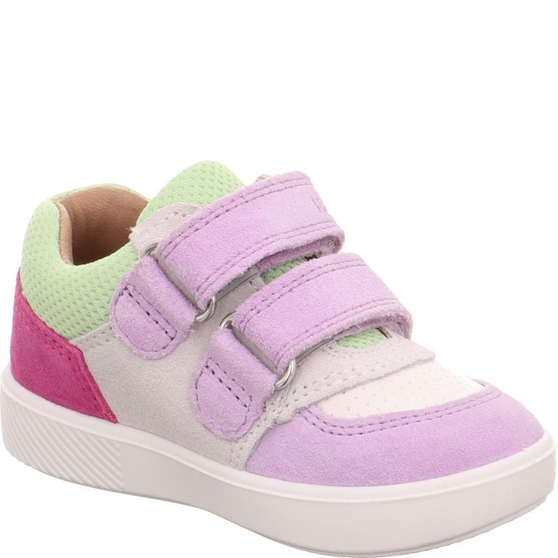Superfit SUPIES Sneaker low - Material: Leder/Textil in Lila