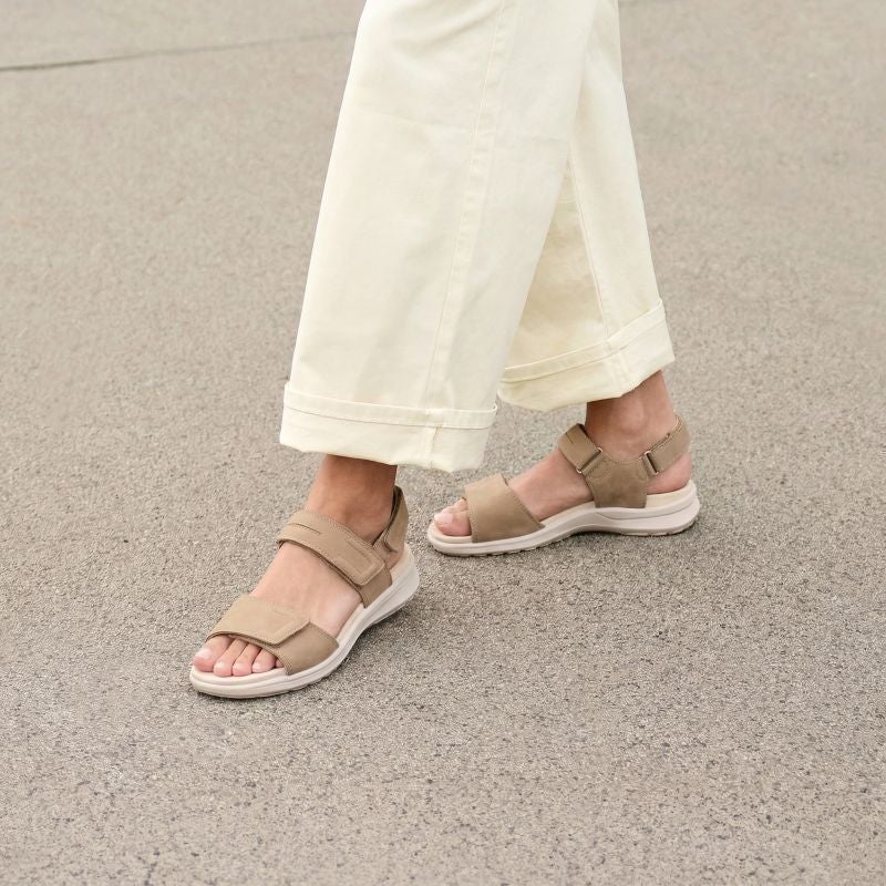 Legero ELLA Damen Sandale - Material: Leder in Beige