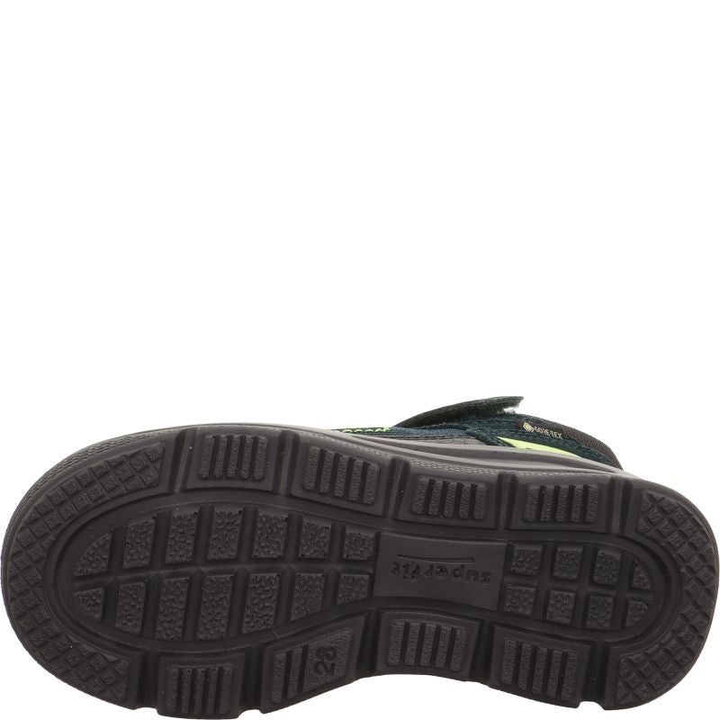 Superfit MARS Unisex | Boys Boot - Material: Leder/Sonstiges Material/Texti in Green