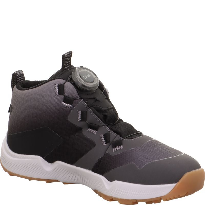 Superfit AGOS Unisex | Jungen Sneaker high - Material: Textil/Sonstiges Material in Schwarz