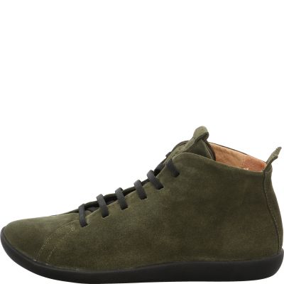 Think! NATURE Damen Sneaker high - Material: Leder in Olive