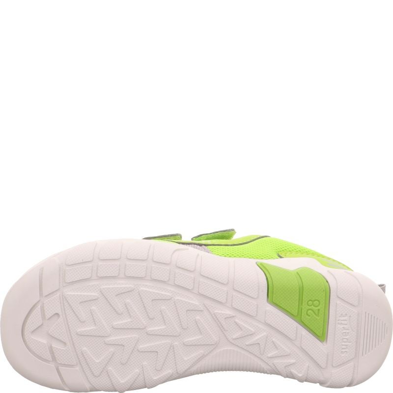Superfit TRACE Sneaker low - Material: Textil/Sonstiges Material in Grün