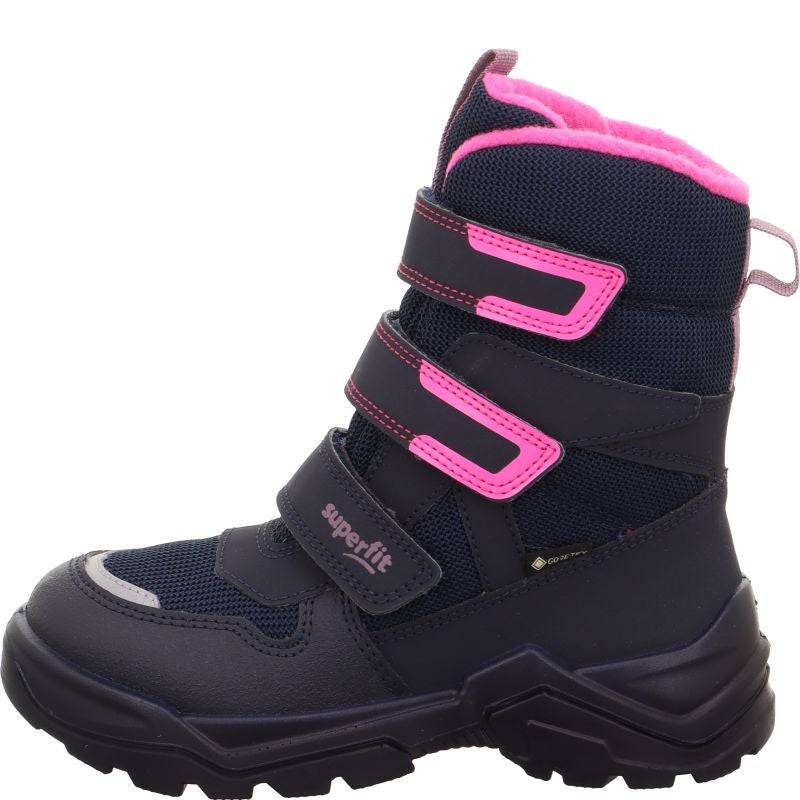 Superfit SNOW MAX Mädchen Stiefel - Material: Textil/Sonstiges Material in Blau