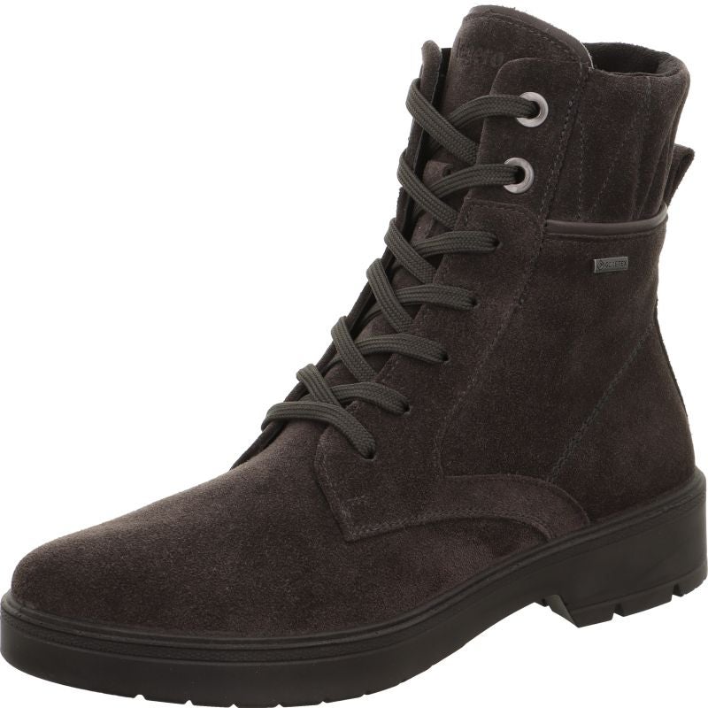 Legero MYSTIC Damen Schnürboots - Material: Leder in Grau