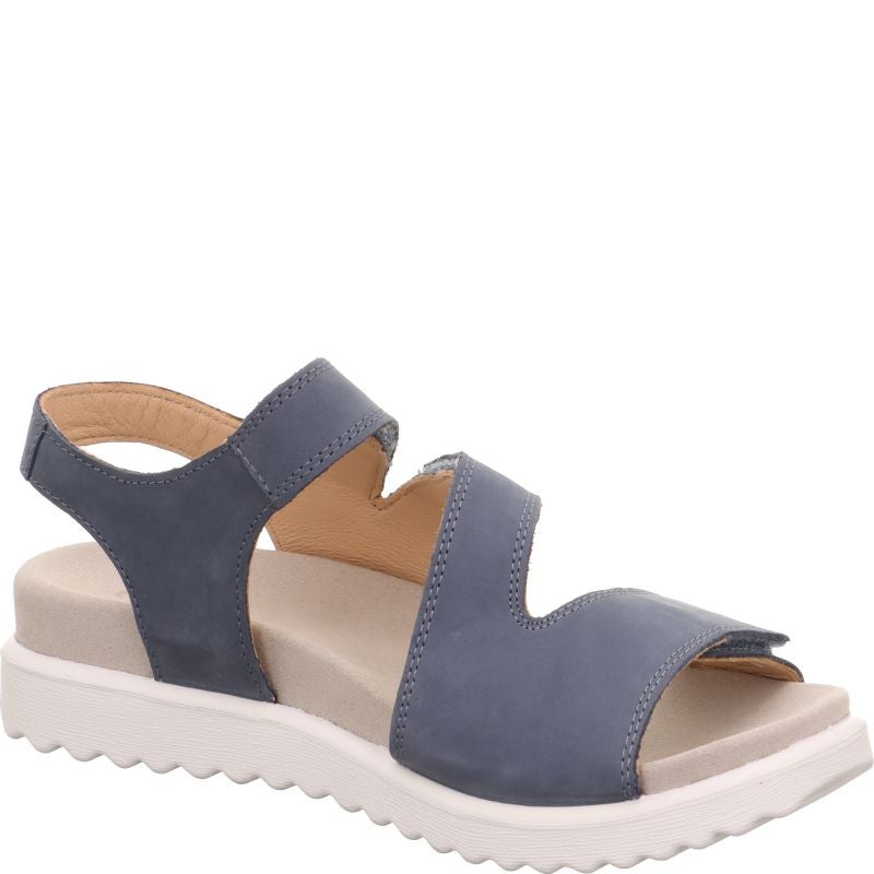Legero MOVE Damen Sandale - Material: Leder in Blau