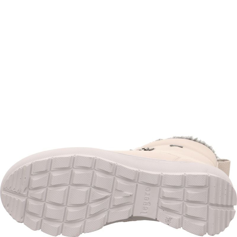 Legero NOVARA Damen Schnürboots - Material: Leder in Beige