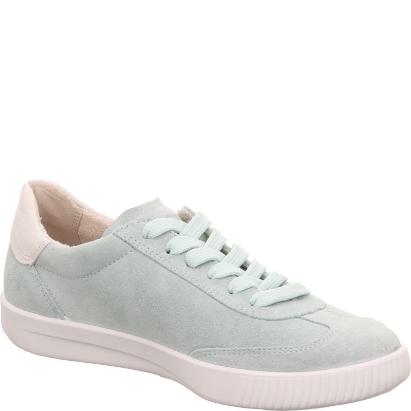 legero SILENCE Damen Sneaker low - Material: Leder in Grün