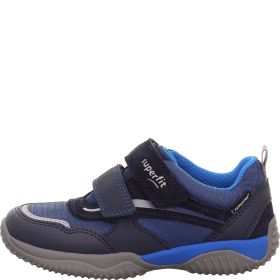 Superfit STORM Unisex | Boys Sneakers low - Material: Leder/Sonstiges Material/Texti in Blue