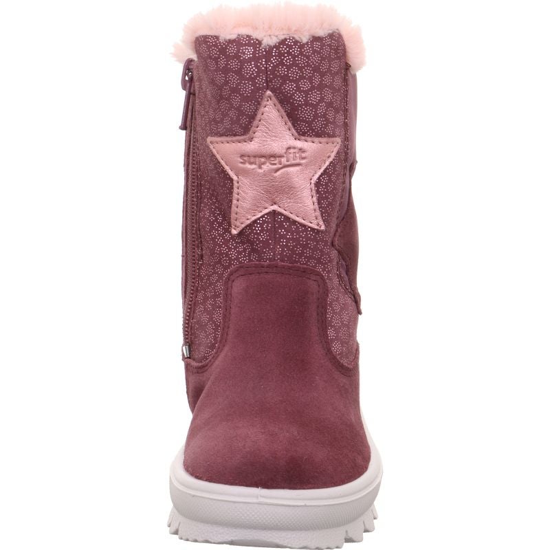 Superfit FLAVIA Stiefel - Material: Leder/Textil in Rot