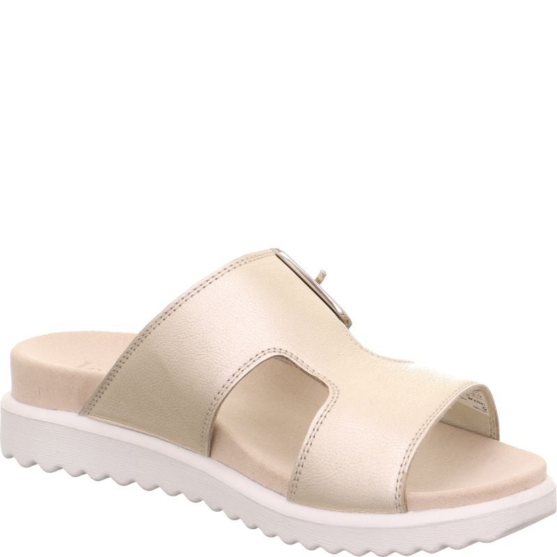Legero MOVE Mules - Material: Leather in Metallic