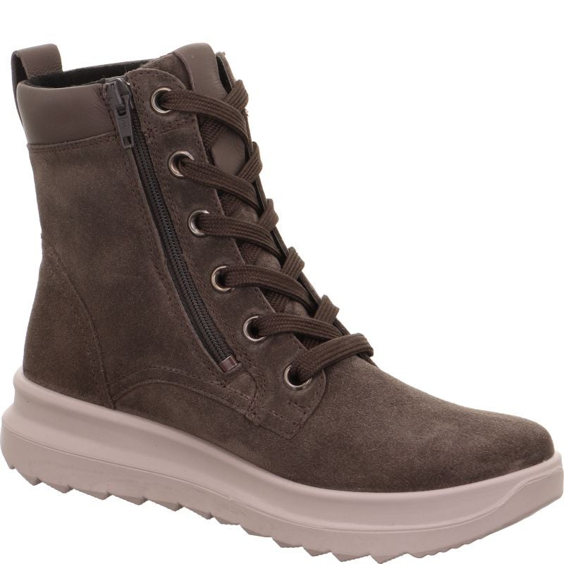 Legero DREAMER Woman Lace-up boot - Material: Leather in Grey