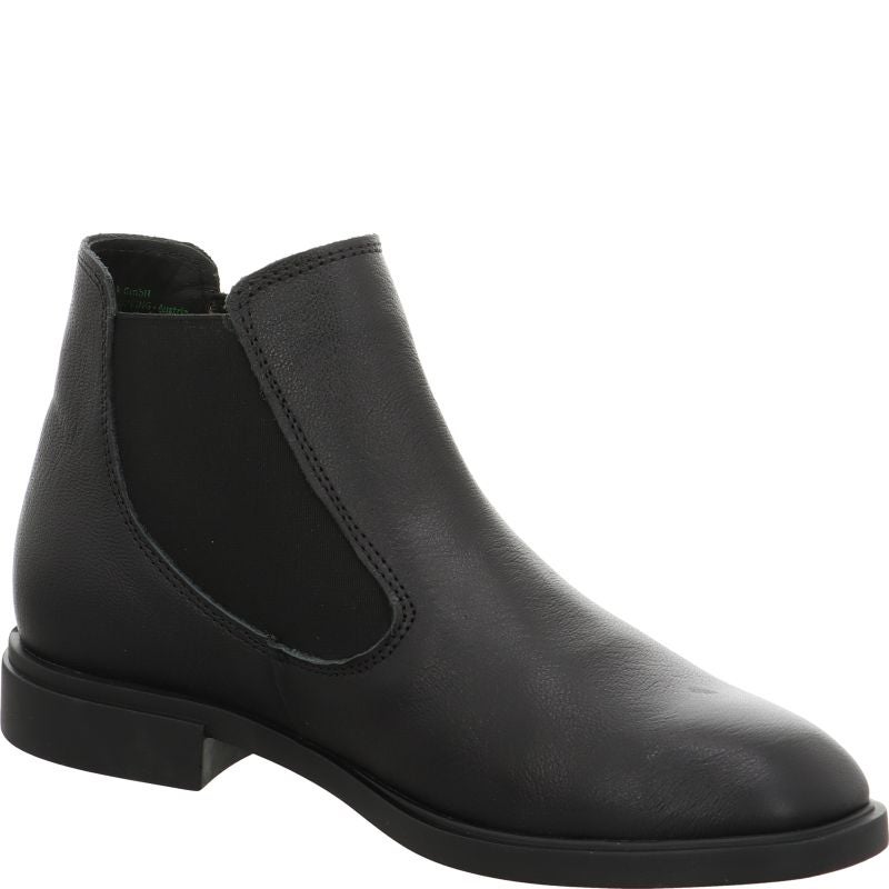 Think NINA Woman Chelsea boot - Material: Leather in Black