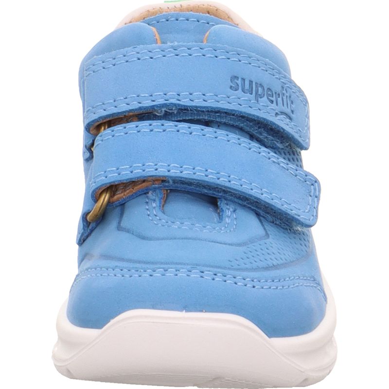 Superfit BREEZE Sneaker low - Material: Leder in Blau