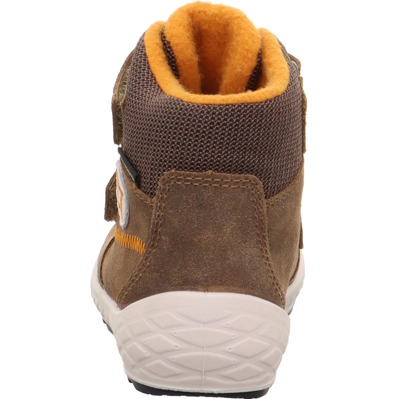 Superfit GROOVY 2.0 Boys - Material: Leather/Textil in Brown