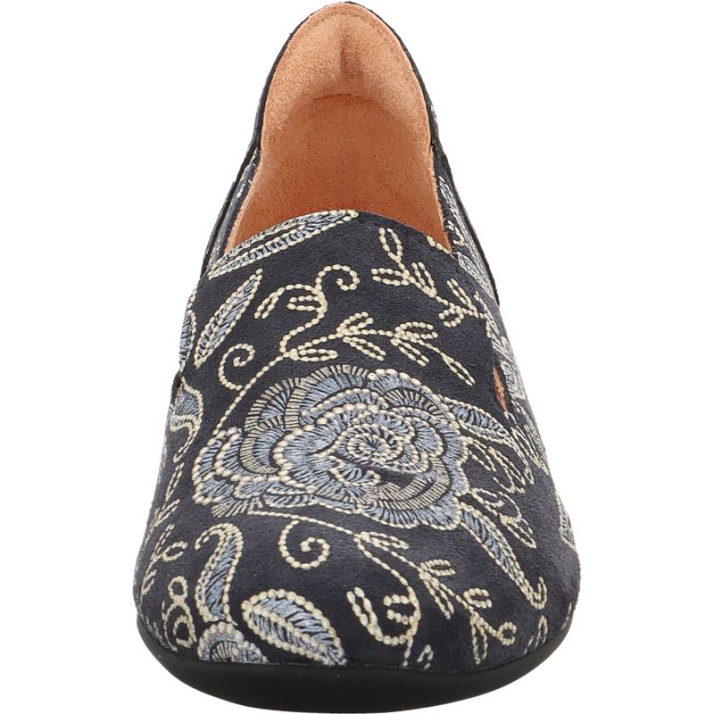 Think! GUAD2 Damen Slipper - Material: Leder in Blau