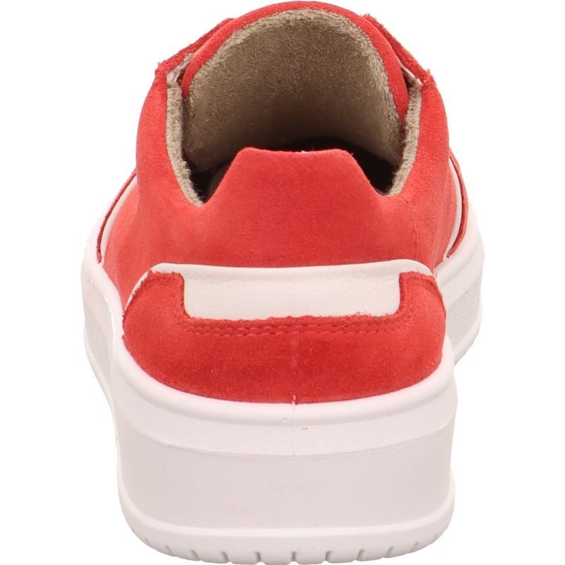 legero REJOISE Damen Sneaker low - Material: Leder in Rot