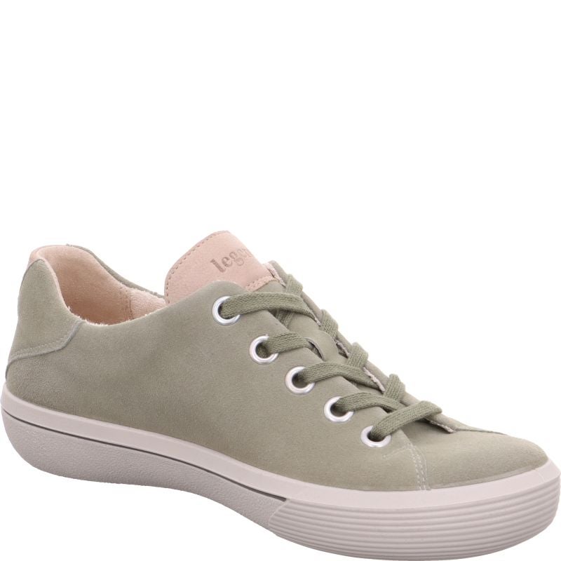 legero FRESH Damen Sneaker low - Material: Leder in Grün