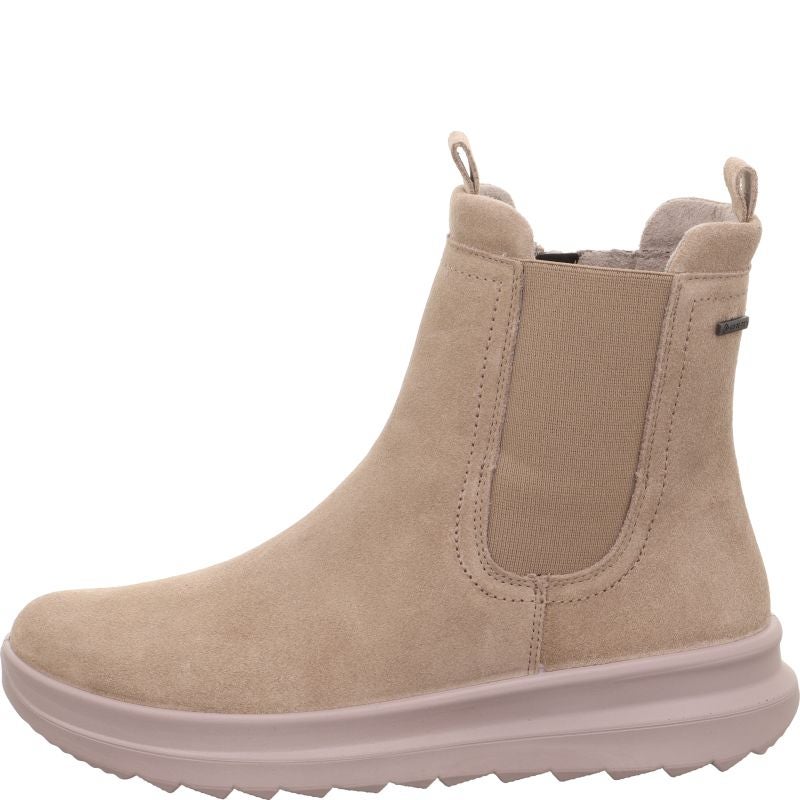 Legero DREAMER Damen Chelsea Boots - Material: Leder in Beige