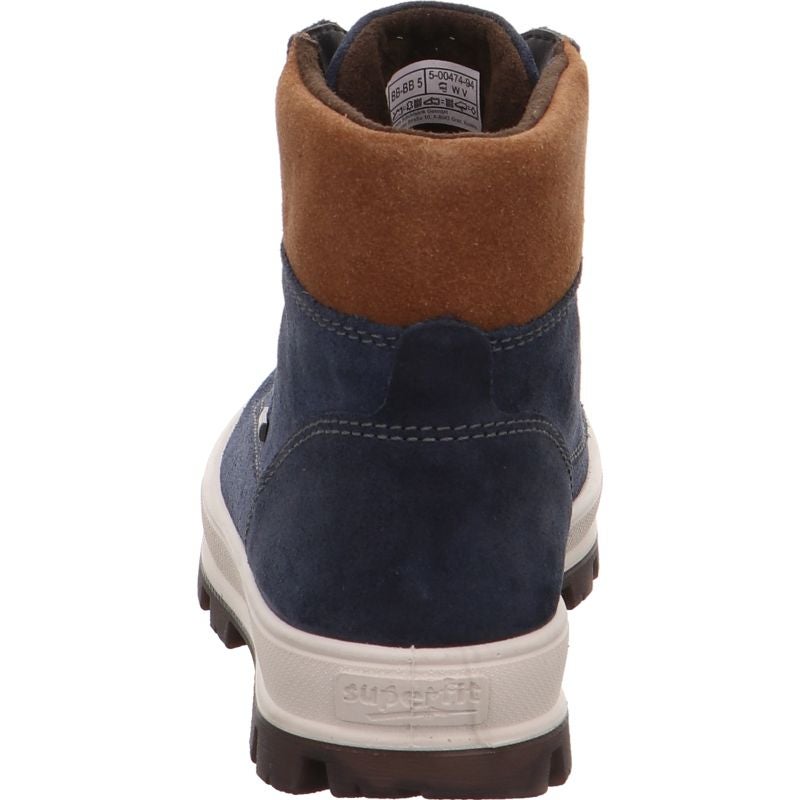 Superfit TEDD Boys Boot - Material: Leather/Textil in Blue