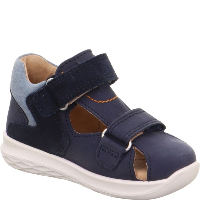 Superfit BUMBLEBEE Unisex, Jungen Sandale - Material: Leder in Blau