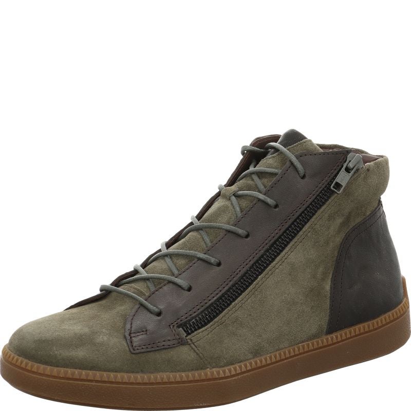 Think! TURNA MEN Men Sneakers high - Material: Leather in Olive