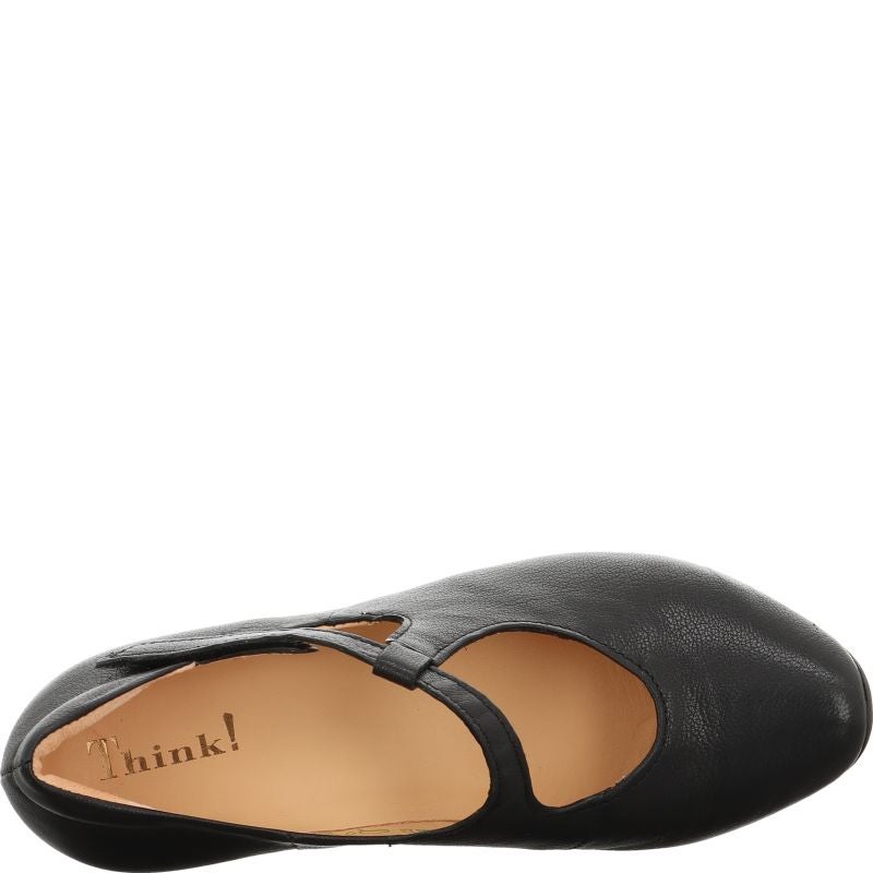 Think AIDA DAMEN Woman  - Material: Leather in Black
