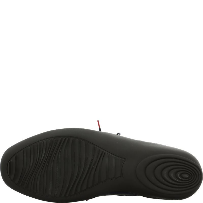 Think STONE HERREN Men Lace up shoe - Material: Leather in Blue