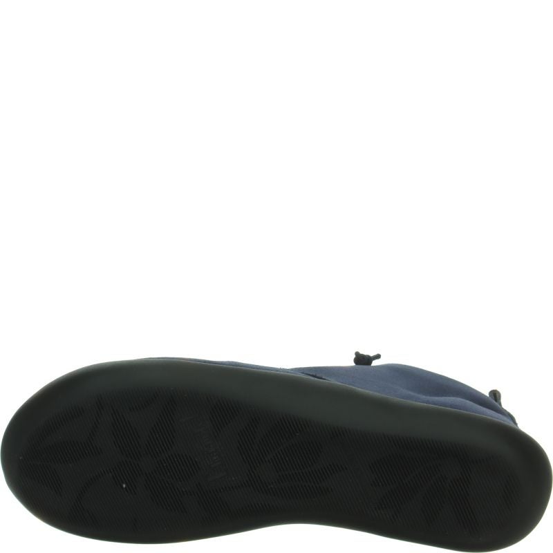Think BLO Sneakers high - Material: Leather in Blue
