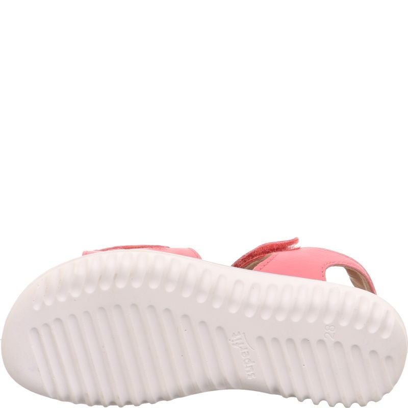 Superfit SPARKLE Sandale - Material: Leder/Textil in Pink