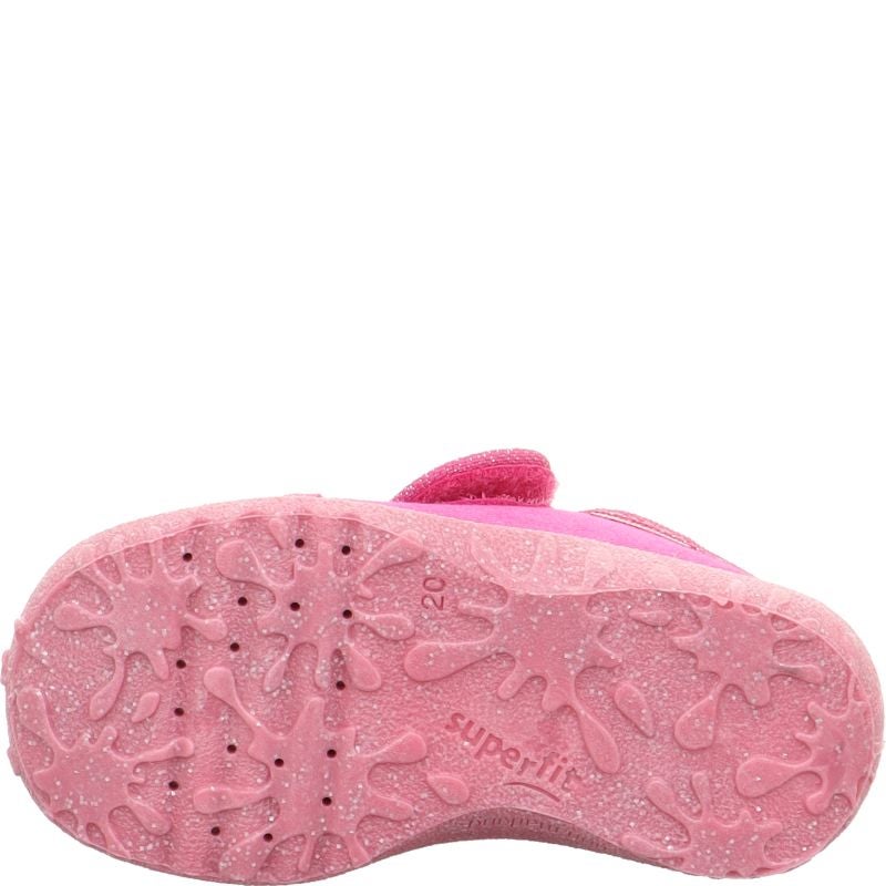 Superfit SPOTTY Girls Slipper - Material: Textile in Pink