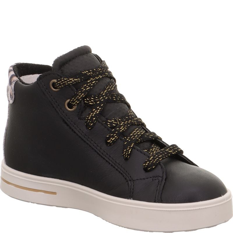 Superfit STELLA Mädchen Sneaker high - Material: Leder/Textil in Schwarz