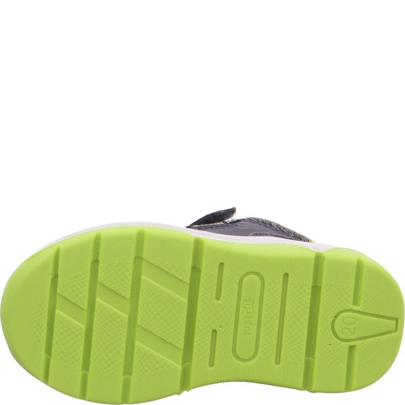 Superfit COOPER Unisex, Boys Sneakers high - Material: Textil/Sonstiges Material in Blue
