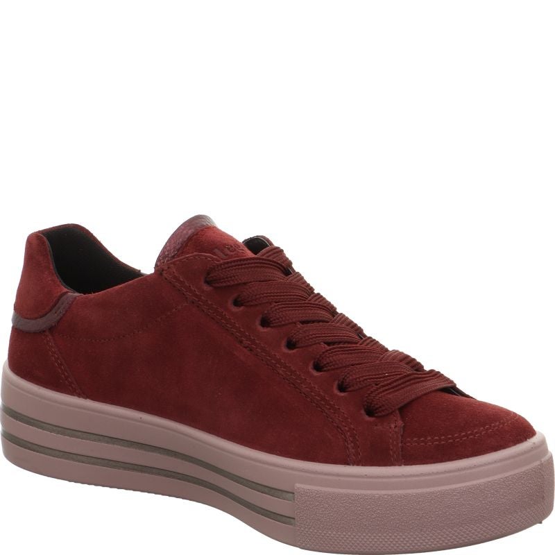 legero LIMA 2.0 Damen Sneaker low - Material: Leder in Rot