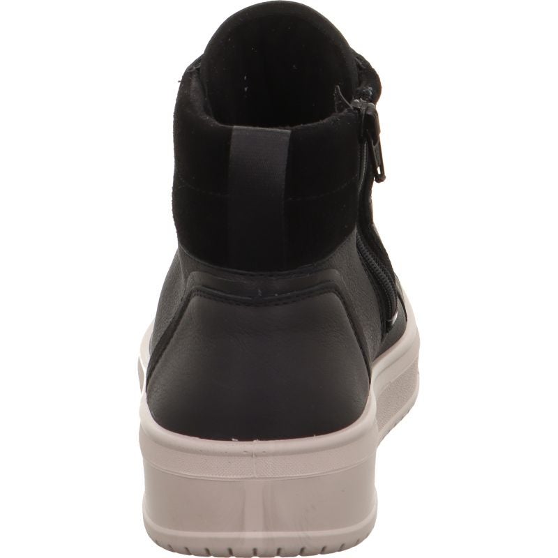 legero REJOISE Damen Sneaker high - Material: Leder in Schwarz