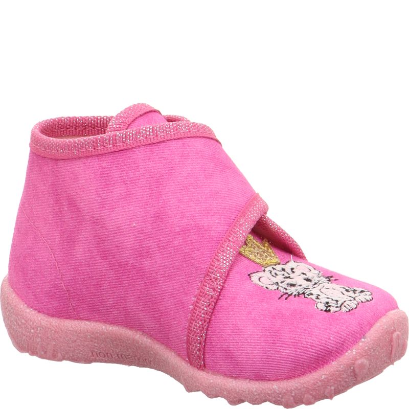 Superfit SPOTTY Girls Slipper - Material: Textile in Rose
