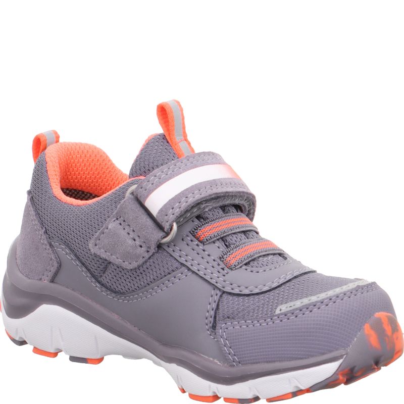 Superfit SPORT5 Girls Sneakers low - Material: Leder/Sonstiges Material/Texti in Purple