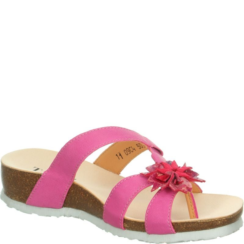 Think JULIA DAMEN Woman Mules - Material: Leather in Pink