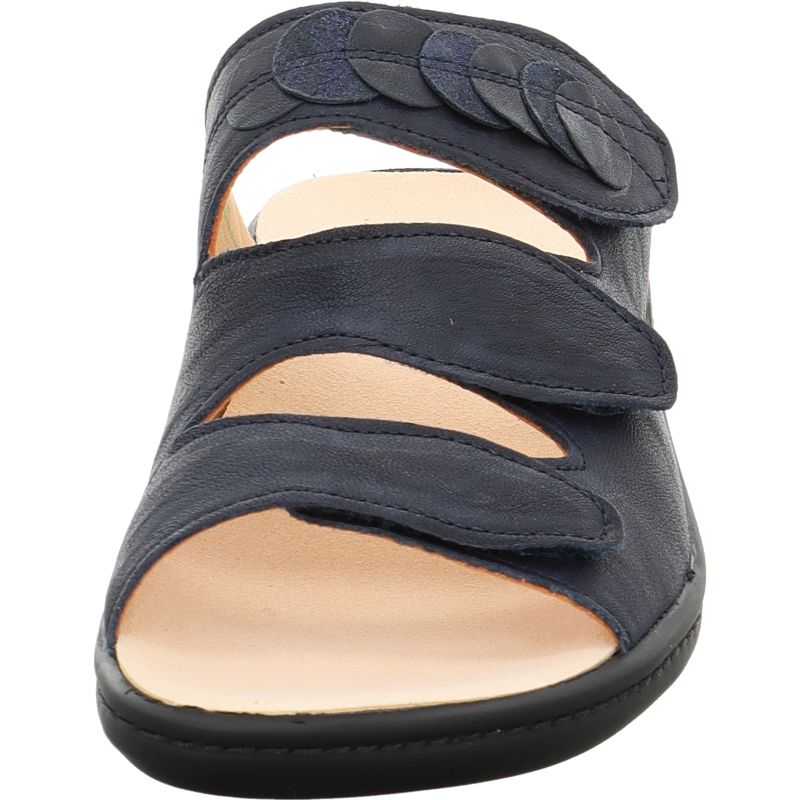 Think CAMILLA DAMEN Mules - Material: Leather in Blue