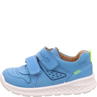 Superfit BREEZE Jungen Sneaker low - Material: Leder in Blau
