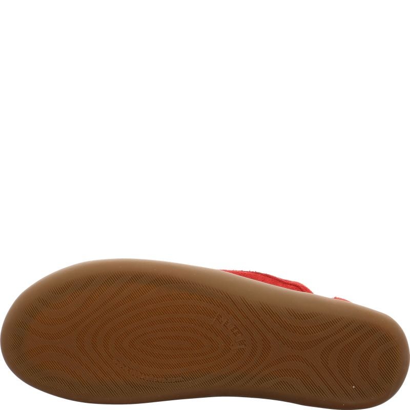 Think HAPPAT Sneakers low - Material: Leather in Red