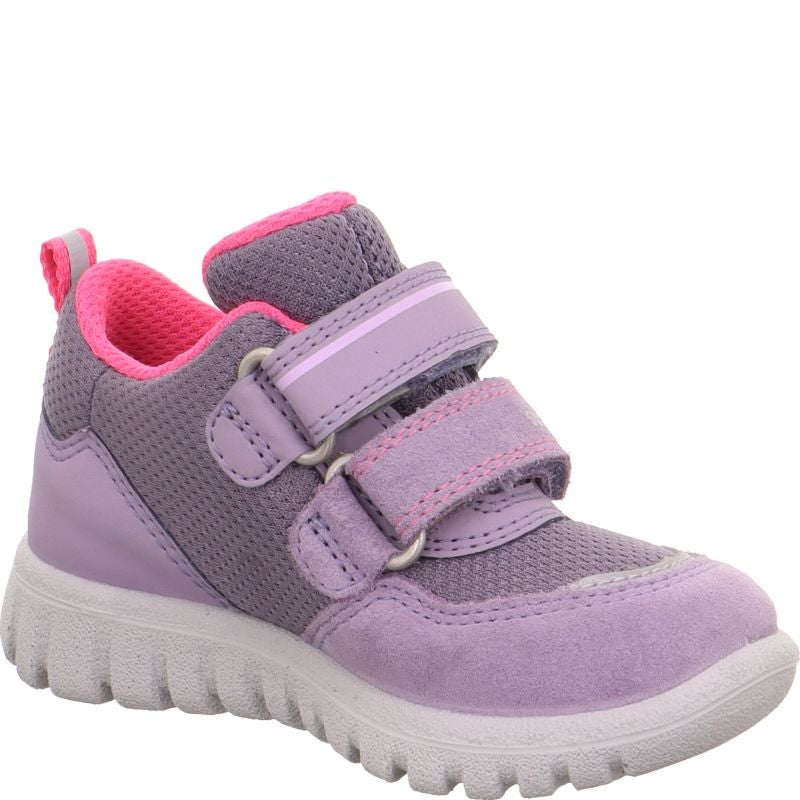 Superfit SPORT7MINI Sneakers low - Material: LederSonstigesMaterialTexti in Purple