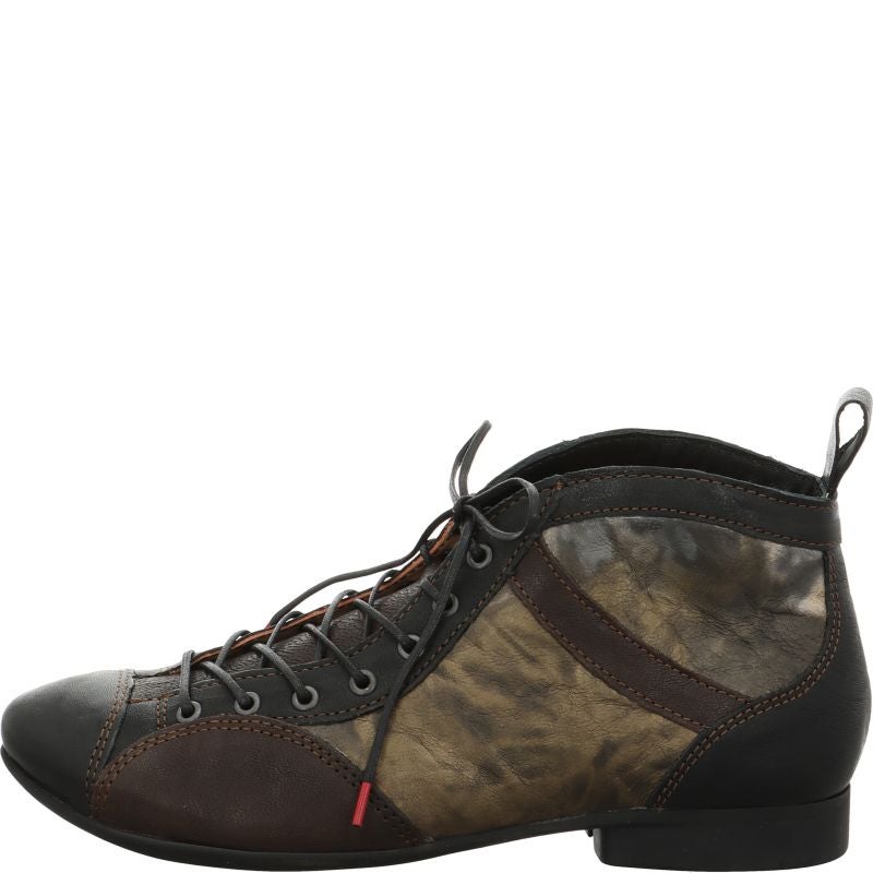 Think GUAD2 Woman Ankle boot - Material: Leather in Multi Colour