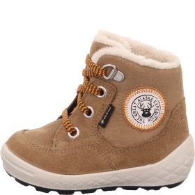 Superfit GROOVY 2.0 Jungen Boots - Material: Leder/Textil in Braun