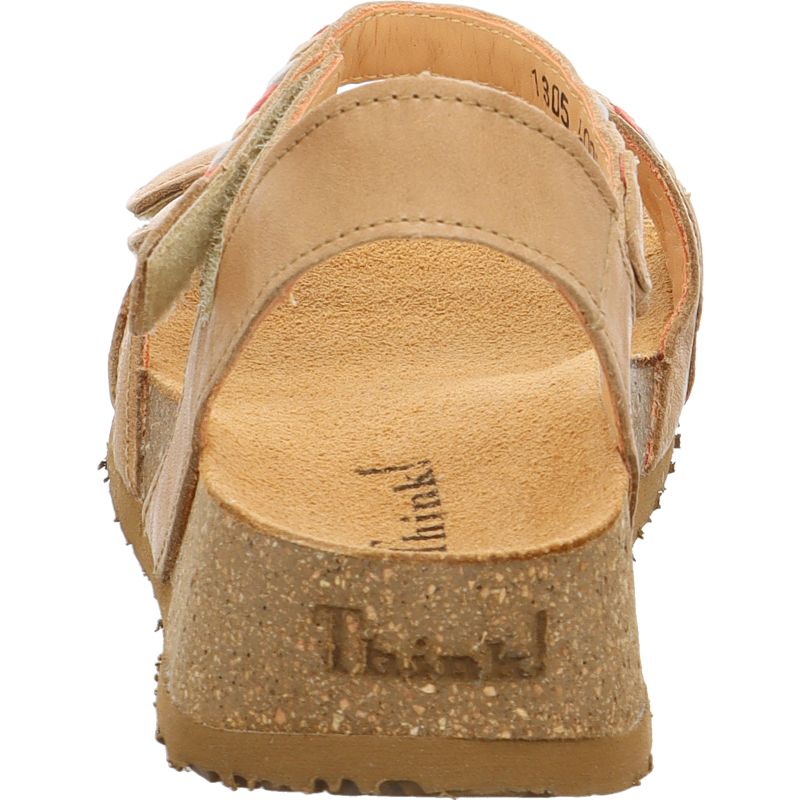 Think KOAK DAMEN  - Material: Leather in Beige