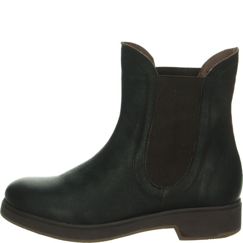 Think! COGITA Damen Chelsea Boots - Material: Leder in Braun