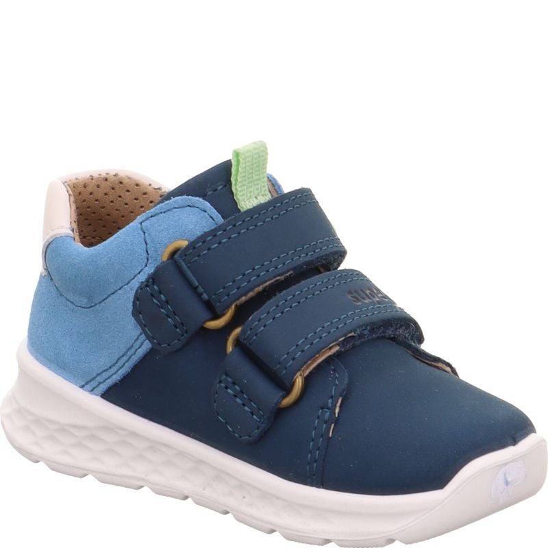 Superfit BREEZE Sneakers low - Material: Leather in Blue