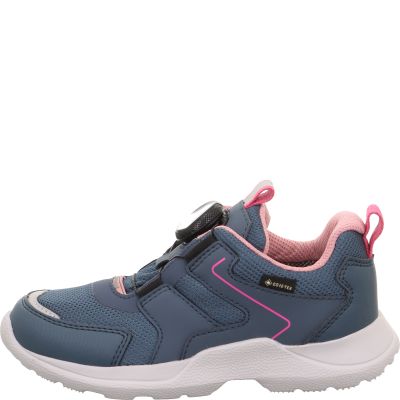 Superfit RUSH Girls Sneakers low - Material: Textil/Sonstiges Material in Blue