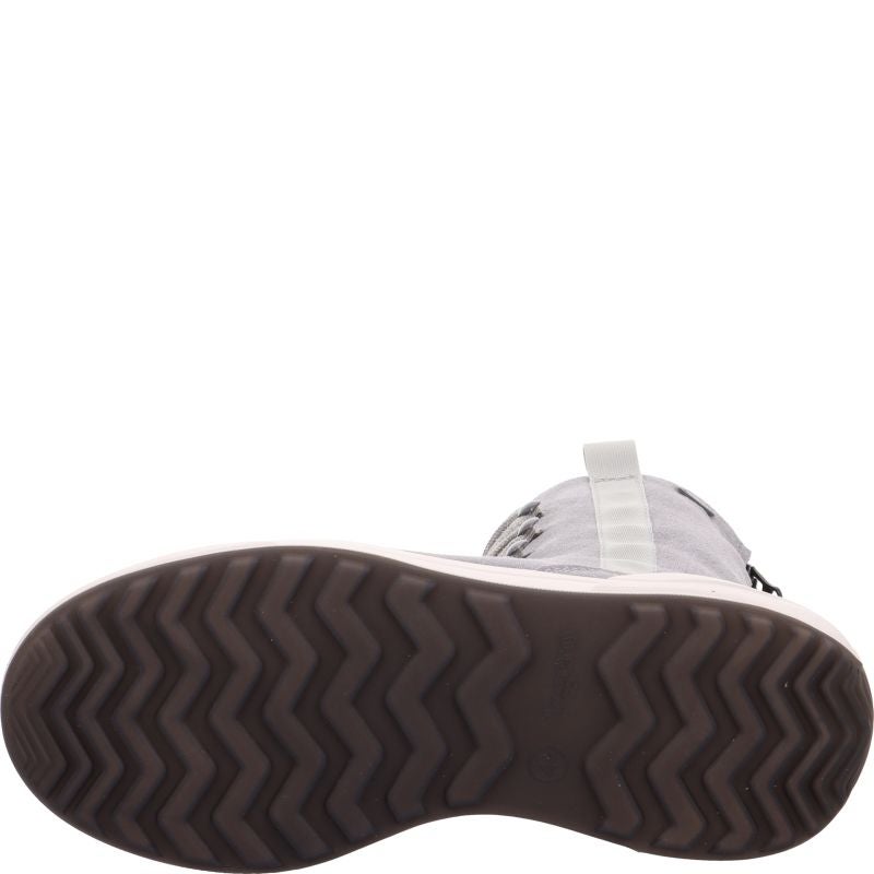 Legero COSY Woman Lace-up boot - Material: Leather in Grey