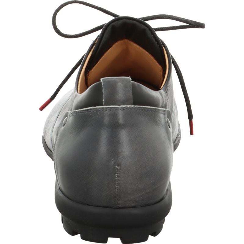 Think KONG HERREN Men Lace up shoe - Material: Leather in Grey